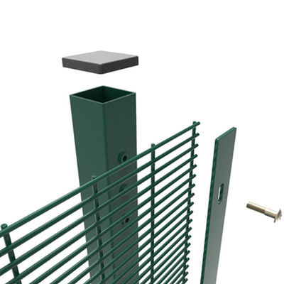 358 Anti Climb حصار مشبک امنیت بالا 3-5mm حصار مشبک زندان