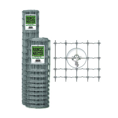 گره حصار سیمی بافته شده Heavy Duty Game گالوانیزه مزرعه گوسفند 2.2mm 2.5mm 2.7mm